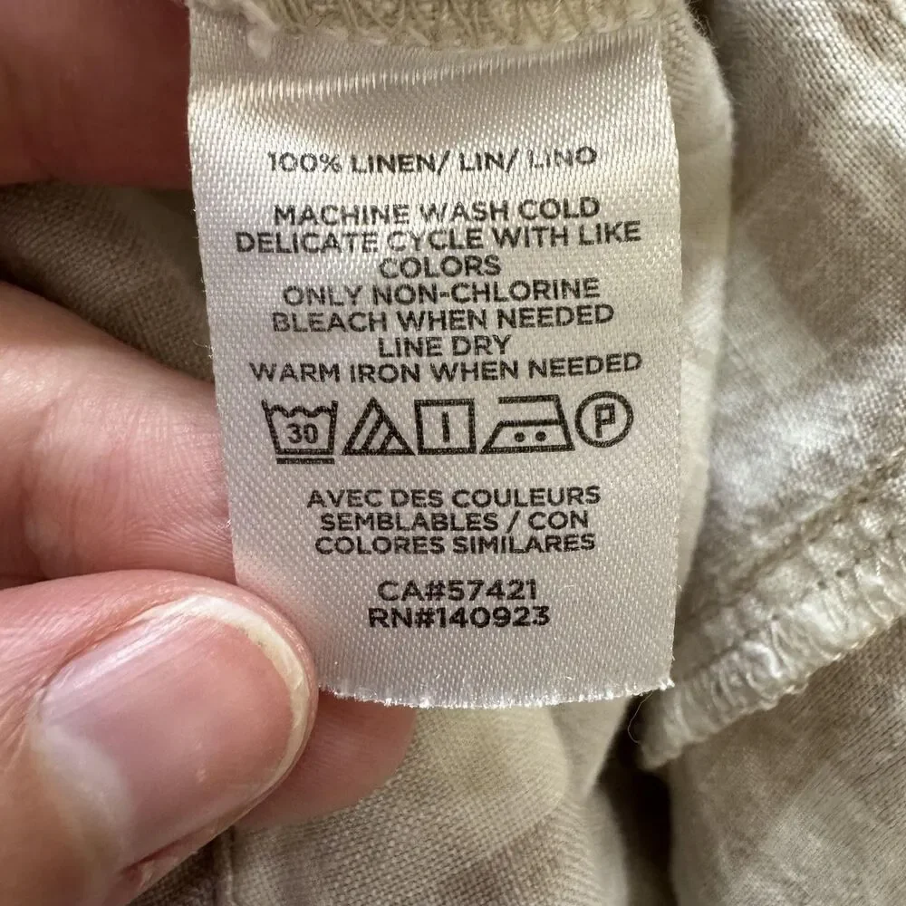 Lou & Grey Checkered Jumpsuit in Cream and Tan - Picture 9 of 13